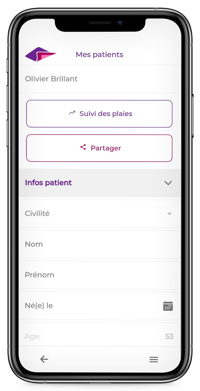 Partage de dossiers patients