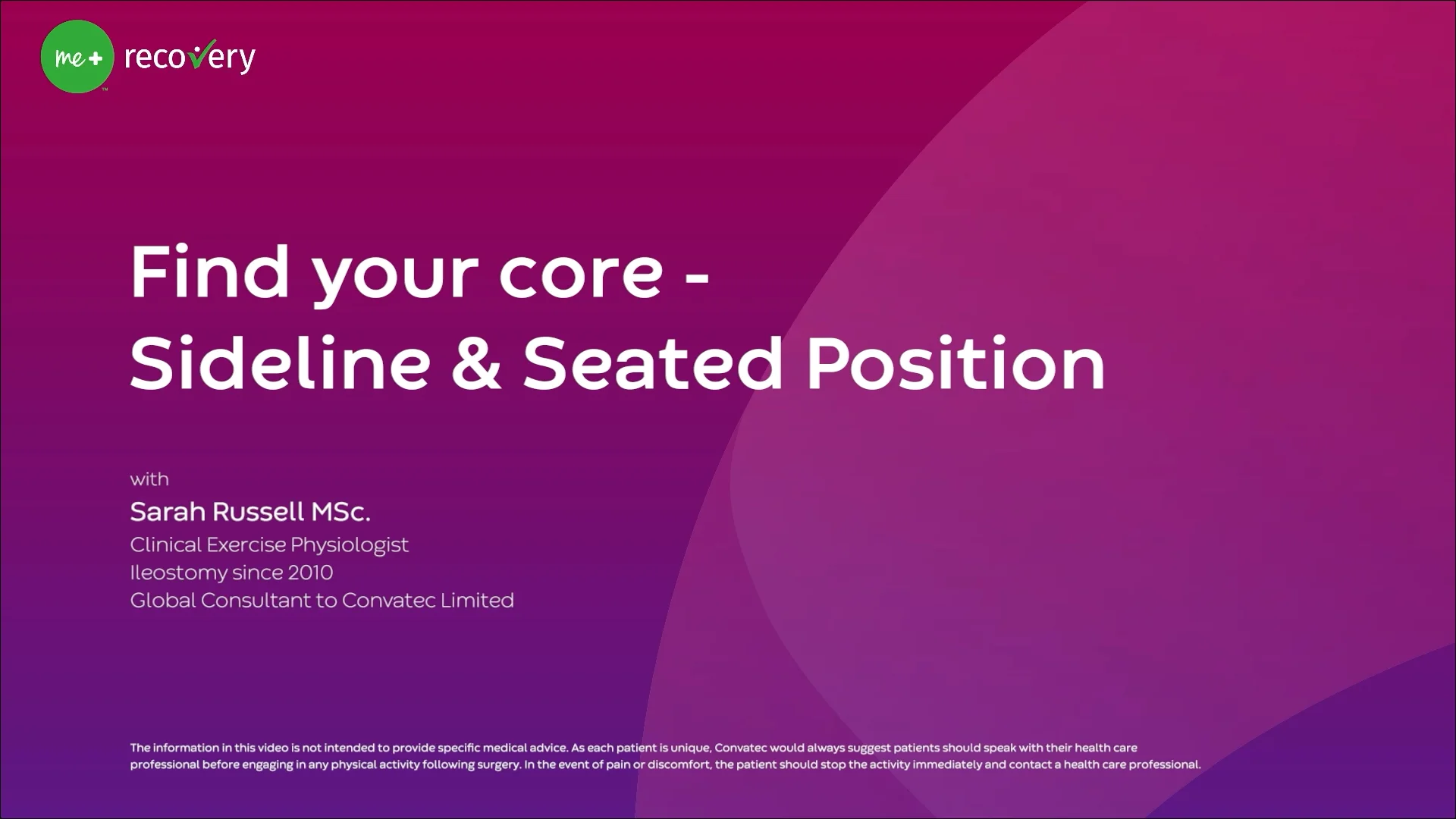 Un video sobre la Reconexión del Núcleo Profundo con la Respiración del Diafragma - Posición Lateral y Sentada.